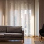 Cortinas de lamas verticales